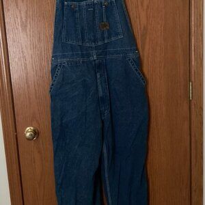 Men's WorkSport Denim Bib Overalls